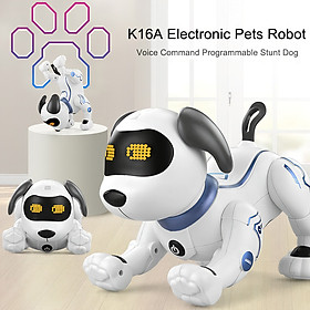 LE NENG TOYS K16A Chó Robot điện tử có thể ra lệnh bằng giọng nói và cảm ứng âm nhạc bài hát
