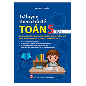 Sách - Tự luyện theo chủ đề toán 5 - tập 1