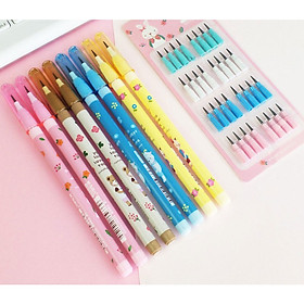 Bút chì khúc M&G AMPQ1602 thân có hình Mèo, Thỏ, Gấu