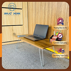 Mua Bàn Gấp Gọn Học Sinh Ngồi Bệt Mặt Gỗ Mdf Chân Sắt Để Làm Việc  Làm Bàn Học Cao Cấp