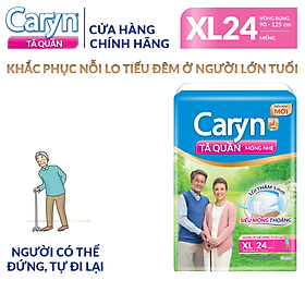 Tã Quần Mỏng Nhẹ Caryn XL24 (24 miếng)