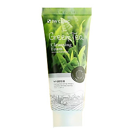 Hình ảnh Sữa rửa mặt chiết xuất từ trà xanh 3W CLINIC GREEN TEA CLEANSING FOAM