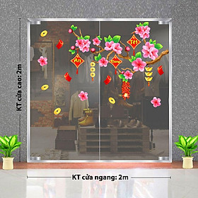 Mua DECAL TRANG TRÍ TẾT 2024 SỐ60