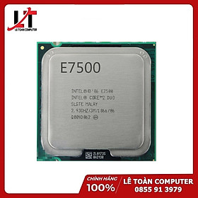 Mua CPU Core 2 Duo E7500 3.1 GHz (2 lõi  2 Luồng) - Hàng Nhập Khẩu