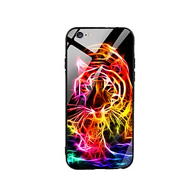 Ốp lưng kính cường lực cho điện thoại Iphone 6 Plus / 6s Plus - Tiger