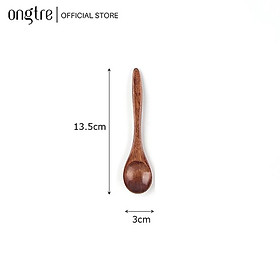 Thìa Muỗng Gỗ cán dài ONGTRE Nhiều Kích Cỡ