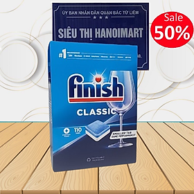 Viên rửa bát Finish 110 viên Mỗi lần rửa dùng 1 viên cho 1 chu trình rửa