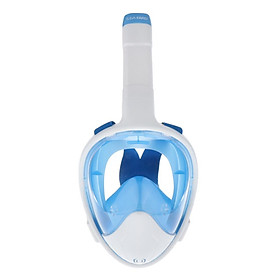 Full Face Snorkel Mask Folding Surface Diving Goggles For Adults Kids
