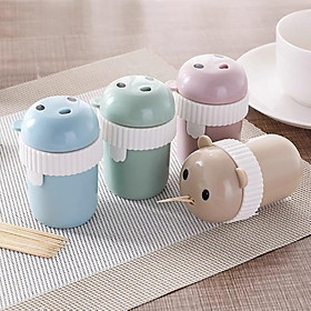 Mua Hộp Đựng Tăm Xỉa Răng Hình Gấu Đáng Yêu Nhựa PP An Toàn K208 HALO