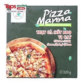 Pizza Manna Thịt Gà Sốt BBQ Vị Cay HT Food 120G