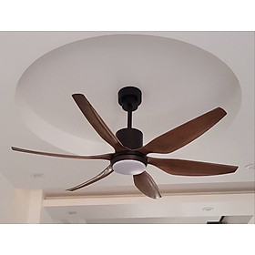 Mua Quạt trần đèn 6 cánh sải dài 1m47 có điều khiển từ xa 6 tốc độ gió