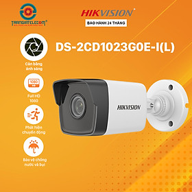 Camera IP thân trụ 2MP HIKVISION DS-2CD1023G0E-I - Hàng chính hãng