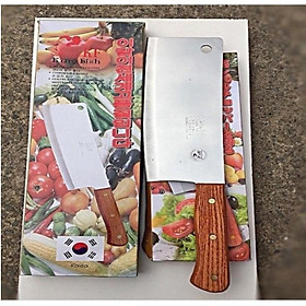 Mua DAO INOX CHẶT XƯƠNG  CHẶT GÀ CÁN GỖ KING FISH HÀN QUỐC