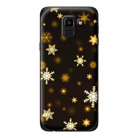 Ốp lưng cho Samsung Galaxy J6 2018 nền tuyết vàng 1 - Hàng chính hãng