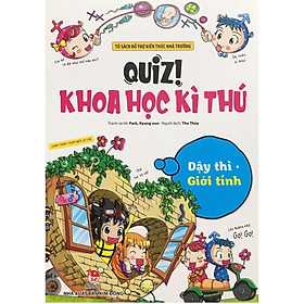 Sách - Quiz! Khoa học kì thú: Dậy thì Giới tính