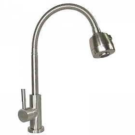 Mua Vòi rửa chén lạnh Inox SUS 304  cần lò xo ĐIỆN HÂN BÁCH