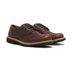 Giày Tây Nam Công Sở Banuli Da Bê Italian Dây Buộc Cap Toe Oxford H1CO2 (Da Veg Itali Mềm Dẻo, Đế Siêu nhẹ, Bảo Hành Trọn Đời)
