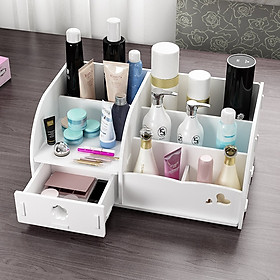 Mua Kệ để mỹ phẩm  để đồ trang sức  kệ trang điểm để bàn KM04 - Tặng kèm móc khóa khung hình thời trang