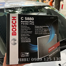 Lọc Gió Điều Hòa Than Hoạt Tính BOSCH Aeristo Plus C5880 Dành Cho Xe Kia Carens/Rondo ( 13-18), Cerato/Forte ( 13-18)