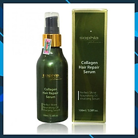 Tinh dầu dưỡng tóc Sophia Platinum collagen hair repair Serum 100ml