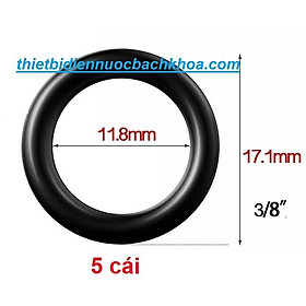 Mua 5 cái Ron  Gioăng cao su - O ring cho khớp đồng/ cút lọc đầu vào máy rửa xe cao áp