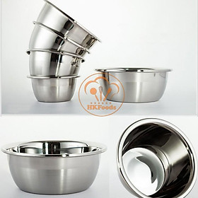 Mua Âu Trộn/Tô Trộn/Thố Trộn Bột Inox Sâu Lòng 20-22-24-26-28