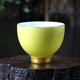 Mua Chén uống trà men ngọc – màu vàng