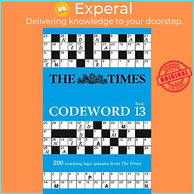 Sách - The Times Codeword 13 : 200 Cracking Logic Puzzles by The Times Mind Games (UK edition, paperback)