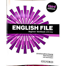 [Download Sách] English File: Beginner: Workbook with Key