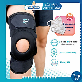 Bó gối đai dán không nẹp drytex UM (F08), size UNI