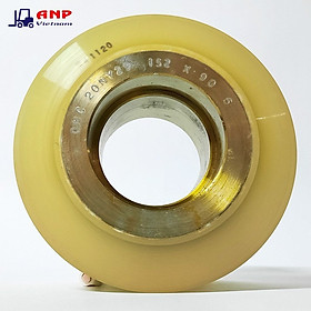 Bánh xe cân bằng PU 152×90 OMC cho xe nâng điện