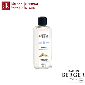 Maison Berger - Tinh dầu đèn xông hương Pure White Tea - 500ml