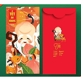 Bao Lì Xì - Tết An Khang - Thọ (Bộ 10 Cái)