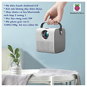 Máy chiếu Q3- Kết nối Wifi, Bluetooth xem Youtube, Netflix, VTV ...