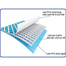 Mua Bể bơi thông minh KT 2.01mx3mx66cm chính hãng  thương hiệu vietpool{trợ giá mùa dịch  siêu rẻ  an toàn với trẻ nhỏ}