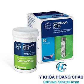 Que Thử Đường Huyết Contour Plus (Hộp 50 que)