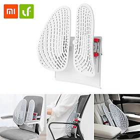 Tựa lưng công thái học Xiaomi Youpin Leband, tựa lưng năng động, thoáng khí và thoải mái, mát xa lưng, thích hợp làm tựa lưng trong nhà và ô tô, tựa lưng lưới