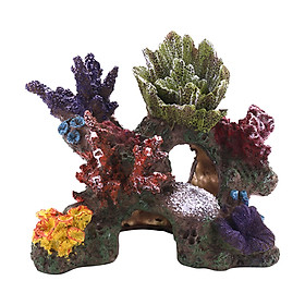 Aquarium  Decor Landscape Rockery  Simulation