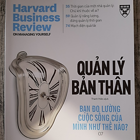 HBR On- Quản Lý Bản Thân (Harvard Business Review On Stratery)