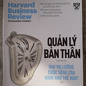 HBR On- Quản Lý Bản Thân (Harvard Business Review On Stratery) - Alphabooks