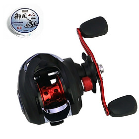 Bộ cần câu cá - Câu lure - Cần carbon - Máy ngang kim loại cao cấp - Tặng kèm 1 ngọn cần - 1 cuộc cước BCL 02