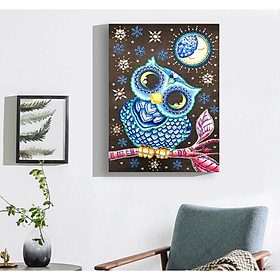 (Toponeto) DIY Full Diamond Cartoon Painting Special Diamond Shaped Rhinestone Embroidery