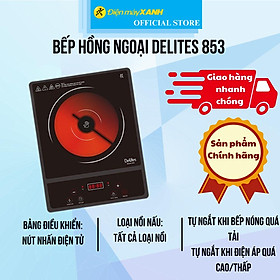 Mua Bếp hồng ngoại Delites 853 - Hàng Chính Hãng