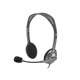 Tai Nghe Chụp Tai Logitech H110 - Hàng Chính Hãng