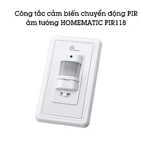 Công tắc cảm biến cầu thang âm tường Homematic PIR118