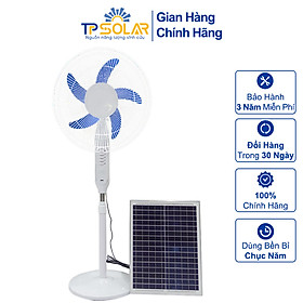 Mua Quạt Tích Điện Năng Lượng Mặt Trời Đa Năng TP Solar  25W TP-F01 Hàng Chính Hãng  Tiết Kiệm Điện  Sạc Pin Cho Điện Thoại