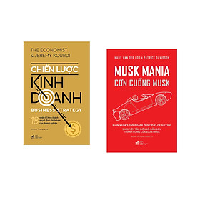 Combo 2 cuốn sách: Chiến lược kinh doanh  + Cơn cuồng Musk