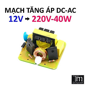 Mua Mạch Tăng Áp DC-AC 12VDC lên 220VAC 40W