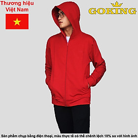 Áo khoác da cá GOKING 6 túi, form unisex cho nam nữ, trẻ em. Chống lanh, giữ ấm, chống nắng, chống tia UV