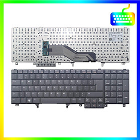 Bàn phím dành cho laptop Dell Precision M4600 M4700 M4800 Không Led - Hàng Nhập Khẩu - Sản phẩm mới 100%